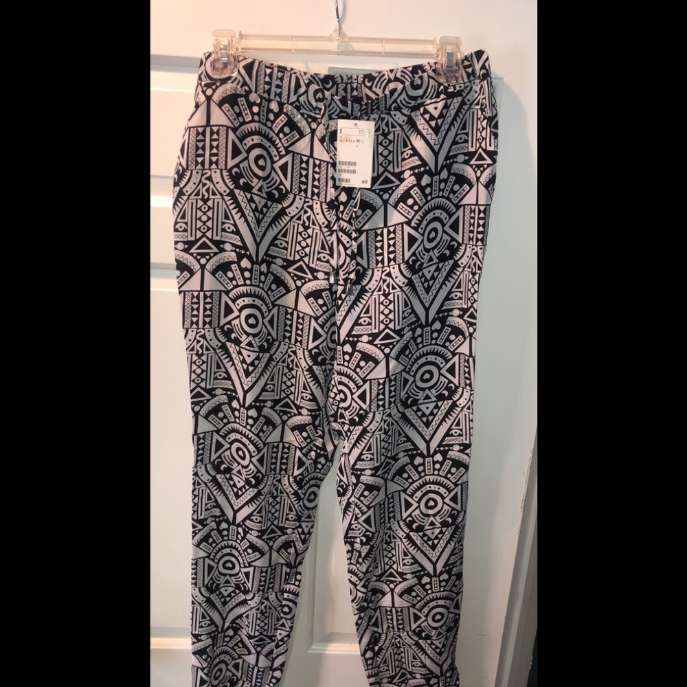 Black & White Pants